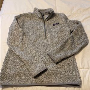 PATAGONIA grey fleece jacket